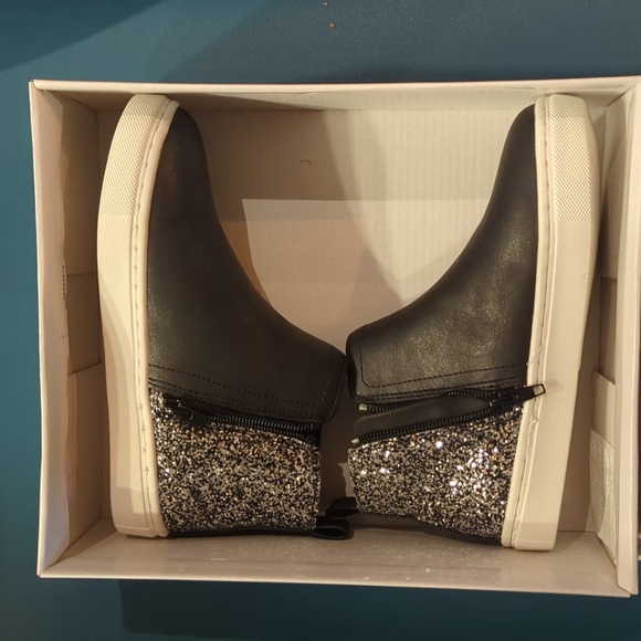 Dolce Vita Other - Dolce Vita Kids Size 13 Samona Black Glitter Booties